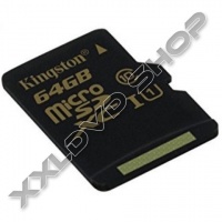 KINGSTON 64GB MICRO SDXC MEMÓRIAKÁRTYA UHS-I CLASS 10 (90/45 MB/S) 