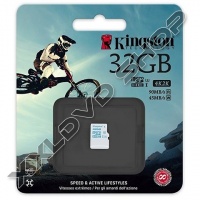 KINGSTON 32GB MICRO SDHC ACTION CARD MEMÓRIAKÁRTYA UHS-I CLASS U3 (90/45 MB/S)