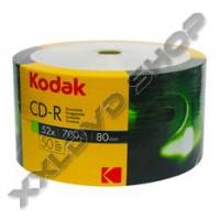 KODAK CD-R 52X 700MB TELJES FELÜLETÉN NYOMTATHATÓ LEMEZ - SHRINK (50)