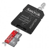 SANDISK ULTRA 16GB MICRO SDHC MEMÓRIAKÁRTYA UHS-I ANDROID CLASS 10 + ADAPTER