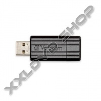 VERBATIM PINSTRIPE 16GB PENDRIVE USB 2.0 - FEKETE