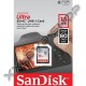 SANDISK ULTRA 16GB SDHC MEMÓRIAKÁRTYA UHS-I CLASS 10 (80 MB/S)