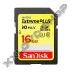 SANDISK EXTREME 16GB SDHC MEMÓRIAKÁRTYA UHS-I U3 CLASS 10 