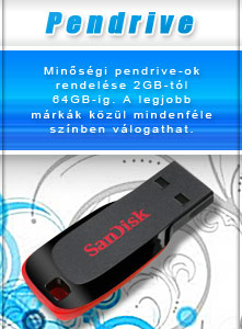 Pendrive rendelés 8Gb, 16Gb és akár 32Gb vagy 64Gb