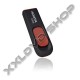 ADATA C008 CLASSIC 64GB PENDRIVE USB 2.0 - FEKETE-PIROS