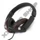 FREESTYLE HI-FI STEREO HEADSET+MIC+ADAPTER 2-1 FH4009 - FEKETE/PIROS 42679