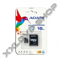 ADATA 16GB MICRO SDHC MEMÓRIAKÁRTYA WITH ADAPTOR CLASS 4