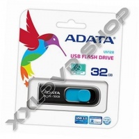 ADATA UV128 32GB PENDRIVE USB 3.0 - FEKETE-KÉK