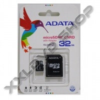 ADATA 32GB MICRO SDHC MEMÓRIAKÁRTYA CLASS 4 + ADAPTER