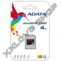 ADATA 4GB MICRO SDHC MEMÓRIAKÁRTYA CLASS 4