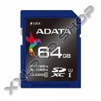 ADATA PREMIER PRO 64GB SDXC MEMÓRIAKÁRTYA UHS-I U1 CLASS 10