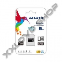 ADATA PREMIER 8GB MICRO SDHC MEMÓRIAKÁRTYA UHS-I CLASS 10