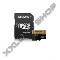 ADATA SDHC MEMÓRIAKÁRTYA 32GB UHS-I U3  + ADAPTER (95/90MB/S)
