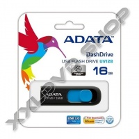 ADATA UV128 16GB PENDRIVE USB 3.0 - FEKETE-KÉK