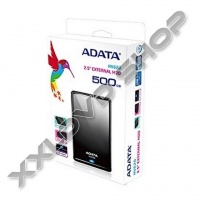 ADATA HV620 500GB HDD 2,5" KÜLSŐ MEREVLEMEZ, USB 3.0 FEKETE