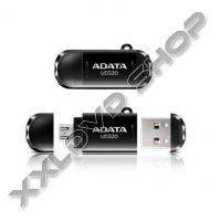 ADATA UC320 16GB PENDRIVE USB 2.0 + MICRO USB OTG - ANDROID TELEFONOKHOZ, TABLETEKHEZ - FEKETE