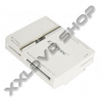 CLIPTEC KÁRTYA OLVASÓ + SIM CARD ,4 SLOTS RZR 622-00 FEHÉR