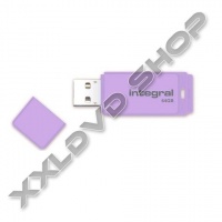 INTEGRAL 64GB PENDRIVE USB 2.0 - PASTEL LAVENDER