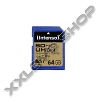 INTENSO PROFESSIONAL 64GB SDXC MEMÓRIAKÁRTYA UHS-I CLASS 10