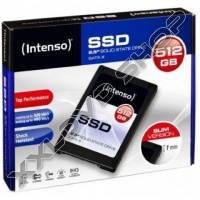 INTENSO 512GB SSD MEGHAJTÓ 2,5 SATA III