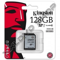 KINGSTON 128 GB SDXC MEMÓRIAKÁRTYA UHS-I CLASS 10 (45 MB/S)