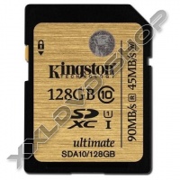 KINGSTON 128GB SDXC MEMÓRIAKÁRTYA UHS-I CLASS 10 (90/45 MB/S)