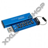 KINGSTON DT2000 16GB PENDRIVE - 256BIT AES TITKOSÍTOTT, NYOMÓGOMBOS - USB 3.0