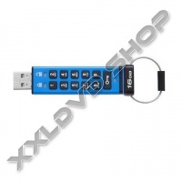 KINGSTON DT2000 16GB PENDRIVE - 256BIT AES TITKOSÍTOTT, NYOMÓGOMBOS - USB 3.0