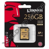 KINGSTON 256GB SDXC MEMÓRIAKÁRTYA UHS-I CLASS 10 (90/45 MB/S)