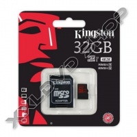 KINGSTON 32GB MICRO SDHC MEMÓRIAKÁRTYA UHS-I CLASS U3 (90/80 MB/S) + ADAPTER