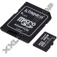 KINGSTON 32GB MICRO SDHC MEMÓRIAKÁRTYA UHS-I INDUSTRIAL TEMP (90/45 MB/S) + ADAPTER 