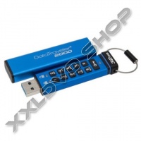 KINGSTON DT2000 32GB PENDRIVE - 256BIT AES TITKOSÍTOTT, NYOMÓGOMBOS - USB 3.0