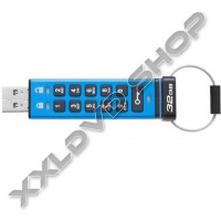 KINGSTON DT2000 32GB PENDRIVE - 256BIT AES TITKOSÍTOTT, NYOMÓGOMBOS - USB 3.0