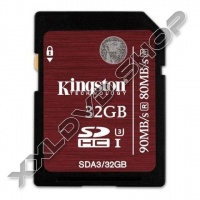 KINGSTON 32GB SDHC MEMÓRIAKÁRTYA U3 CLASS 10 (90/80 MB/S)