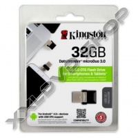 KINGSTON DT MICRODUO OTG 32GB PENDRIVE USB 3.0 + MICRO USB - ANDROID TELEFONOKHOZ, TABLETEKHEZ 