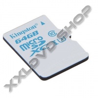 KINGSTON 64GB MICRO SDXC ACTION CARD MEMÓRIAKÁRTYA UHS-I CLASS U3 (90/45 MB/S)