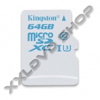 KINGSTON 64GB MICRO SDXC ACTION CARD MEMÓRIAKÁRTYA UHS-I CLASS U3 (90/45 MB/S)