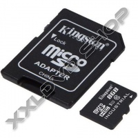 KINGSTON 8GB MICRO SDHC MEMÓRIAKÁRTYA UHS-I INDUSTRIAL TEMP (90/45 MB/S) + ADAPTER 