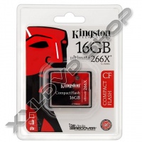KINGSTON 16GB COMPACT FLASH MEMÓRIAKÁRTYA 266X (CF)