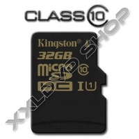 KINGSTON 32GB MICRO SDHC MEMÓRIAKÁRTYA UHS-I CLASS 10 (90/45 MB/S) 