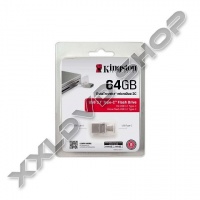KINGSTON DT MICRODUO 3C 64GB PENDRIVE - USB 3.0/3.1 + USB TYPE-C