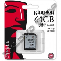 KINGSTON 64 GB SDXC MEMÓRIAKÁRTYA UHS-I CLASS 10 (45 MB/S)