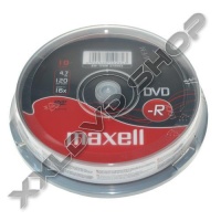 MAXELL DVD-R 16X LEMEZ - CAKE (10)