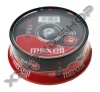 MAXELL DVD-R 16X LEMEZ - CAKE (25)