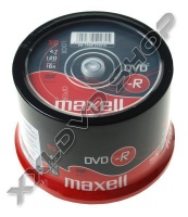 MAXELL DVD-R 16X LEMEZ - CAKE (50)