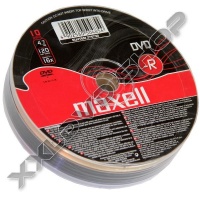 MAXELL DVD-R 16X LEMEZ - SHRINK (10)