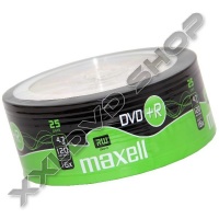 MAXELL DVD+R 16X LEMEZ - SHRINK (25)