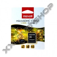 MAXELL 4GB MICRO SDHC MEMÓRIAKÁRTYA CLASS 10 + ADAPTER