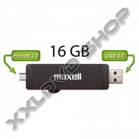 MAXELL MULTI 16GB PENDRIVE USB 2.0 + MICRO USB OTG - ANDROID TELEFONOKHOZ, TABLETEKHEZ