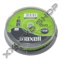 MAXELL DVD+RW 4X LEMEZ - CAKE (10) REPACK